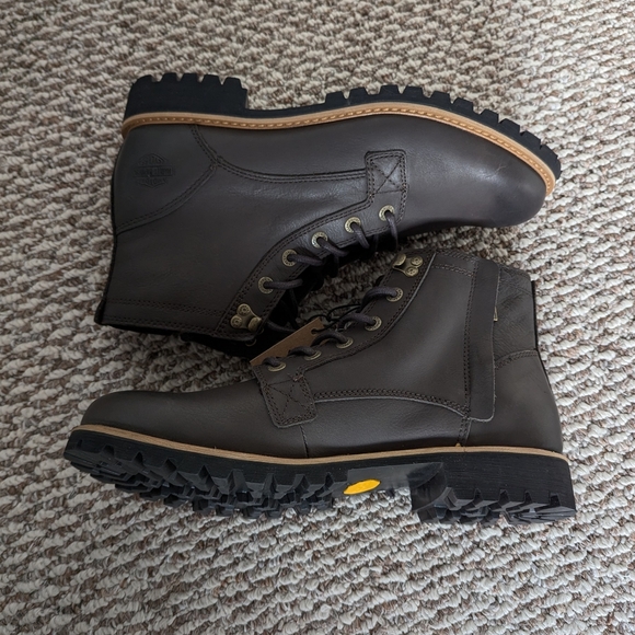 Harley-Davidson Gardner  Brown Leather Motorcycle Boots D96257 Men's Size 12. - Picture 10 of 10